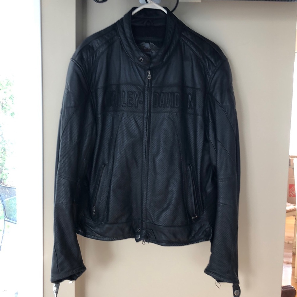 Men’s Leather Harley Davidson jacket
